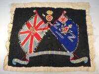 A Royal Munster Fusiliers embroidery flag