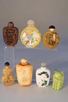 Seven Chinese snuff bottles