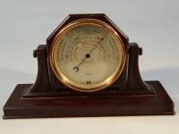 An early 20thC Bakelite aneroid barometer