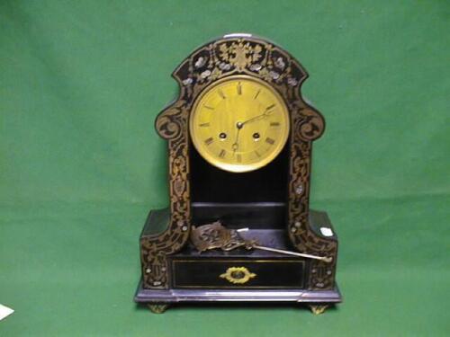 A 19thC. 'Bishop's' mantel clock