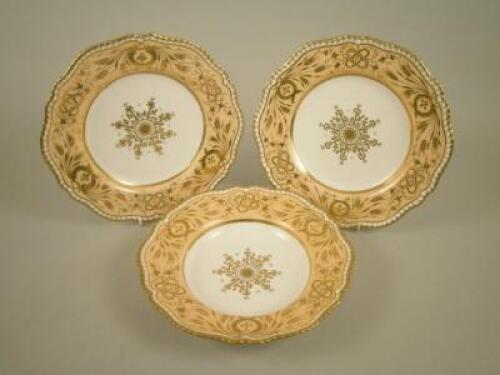 Three items of 19thC Spode Felspar porcelain