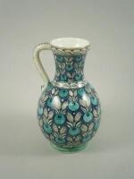 A late 19thC/early 20thC Cantagalli maiolica ewer