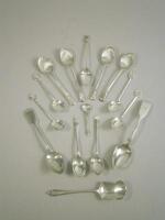 Various teaspoons