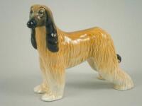 A Beswick figure of an Afghan Hound