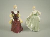 Two Royal Doulton figures