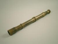 A brass telescope