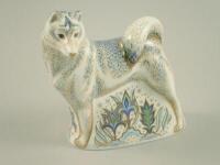 A Royal Crown Derby paperweight of a dog