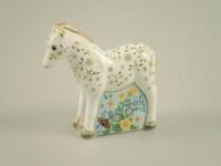 A Royal Crown Derby paperweight of a horse