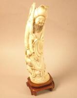 A Japanese Ivory figure