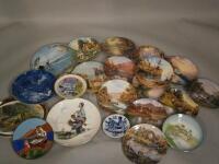 A collection of twelve Wedgwood fisherman collectors plates