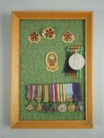A collection of miniature medals