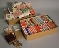 A large quantity of miscellaneous playing cards