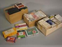 A large quantity of playing cards mainly 1970's onwards