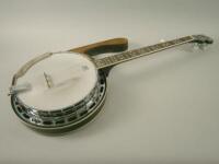 A Gibson Epiphone 5 string banjo