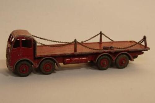 A Dinky Flat Foden Truck with chains (505)