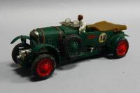 A Scalextric dark green Bentley