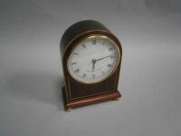 A Sheraton style mantel clock