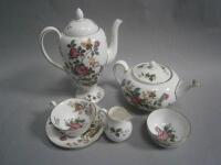 A Wedgwood Charnwood pattern tea and coffee service.