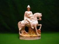 A Staffordshire figure 'De Connaught' on horseback