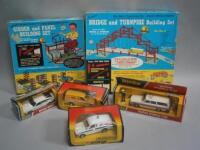 Die cast models. Including Dinky 243 Volvo police car