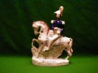 A Staffordshire figure 'General Sir George deLacy Evens'