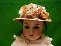 A 'Queen Louise' bisque headed doll by Wolf & Co