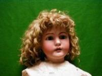 A Simon & Halbig bisque headed doll