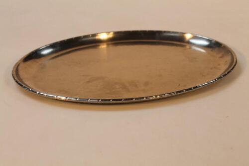 A Keswick School of Industrial Arts designed oval metal tray