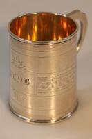 A George IV silver small tankard