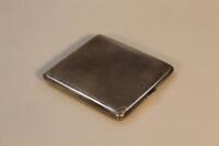 A George V silver cigarette case