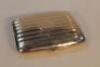 A George VI silver cigarette case