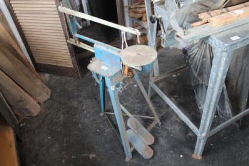 A Gem Treadle saw.