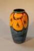 A Poole Wild Poppy glazed vase