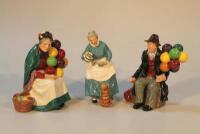 Three Royal Doulton figures