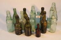 A collection of 20thC bottles