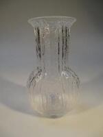 A Finnish Timo Sarpaneva Art Glass bottle vase