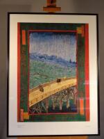 Framed poster after Bonnard