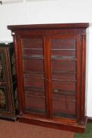 *A 19thC mahogany bookcase