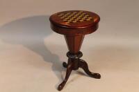 A 19thC sewing table