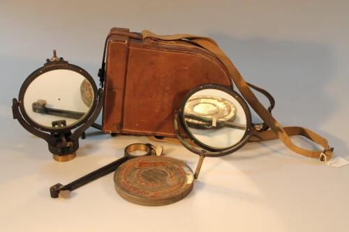 A cased military heliograph