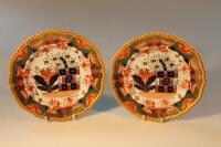 A pair of late 19thC Copeland Spode cabinet plates