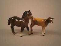 Two Beswick animals