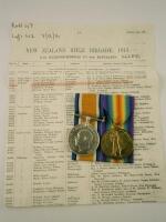 A 1914-18 and Victory medal