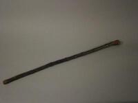 A Blackthorn walking cane