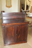 A Regency rosewood chiffonier