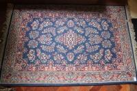 A blue ground Bergamo Italian rug