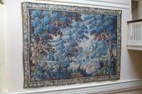 A large mid 17thC Verdure Aubusson Tapestry