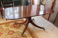 A Regency mahogany breakfast table