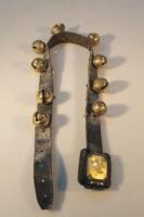 A Martingale with attached brass horse bells.