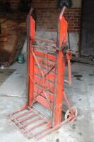 A Whitlock chain driven potato sack barrow.